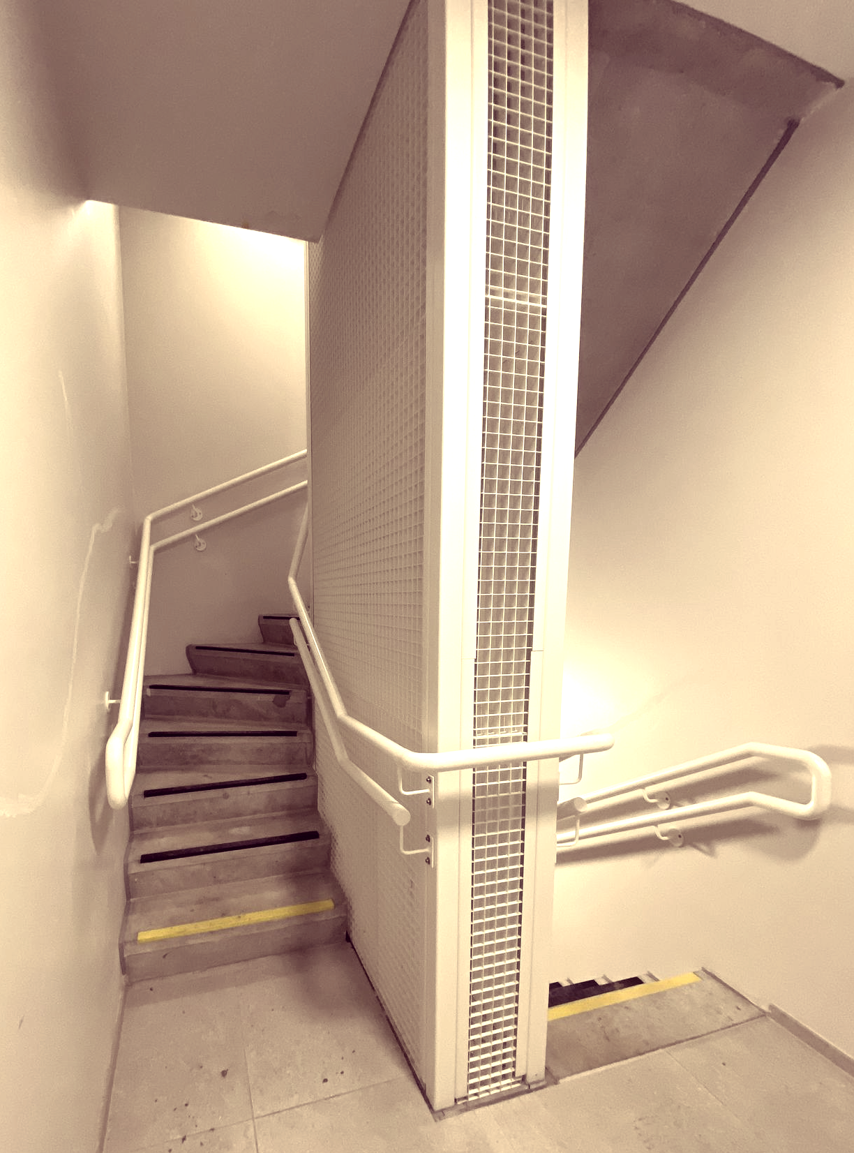 Handgrepen + constructie schalmgat